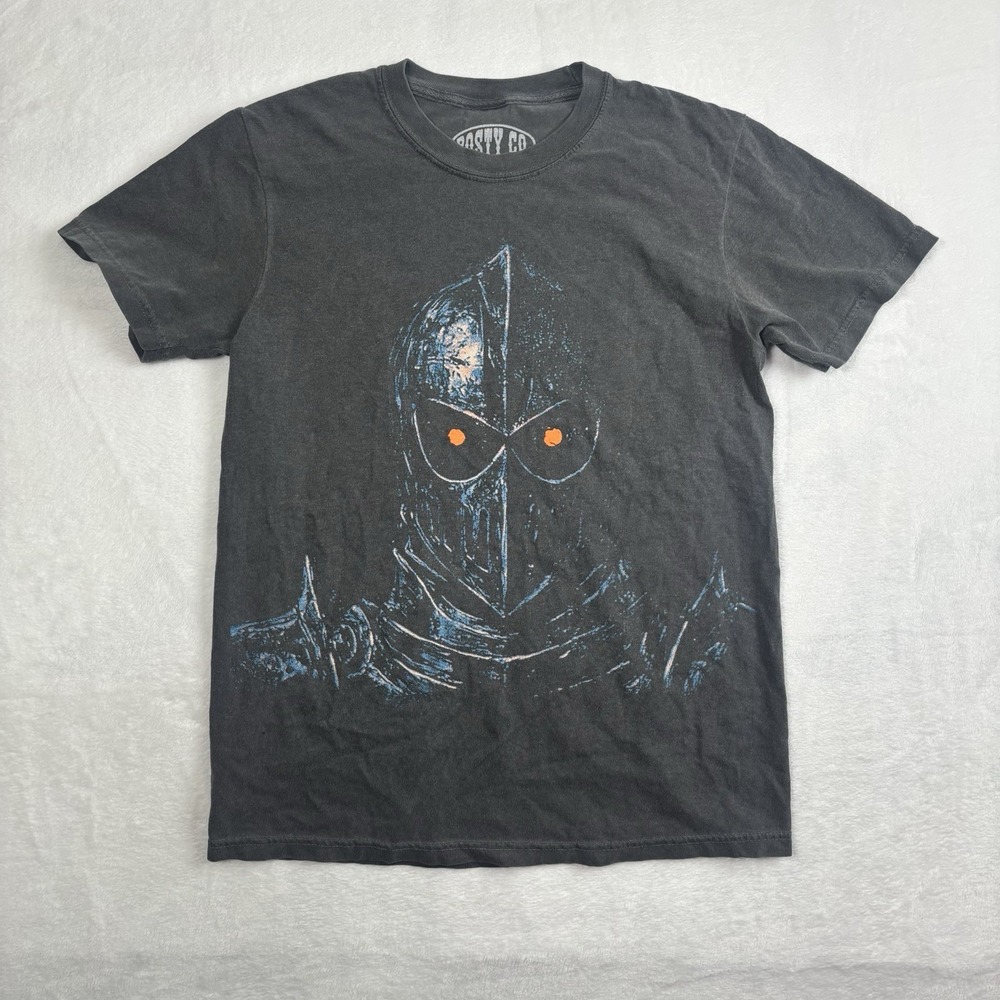 Posty Co Post Malone Big Stadium Tour Skull Grey‎ Short Sleeve Shirt Men's Small
